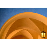 Posterazzi " Czech Republic Prague Building Arches And Lamp " by Jaynes Gallery