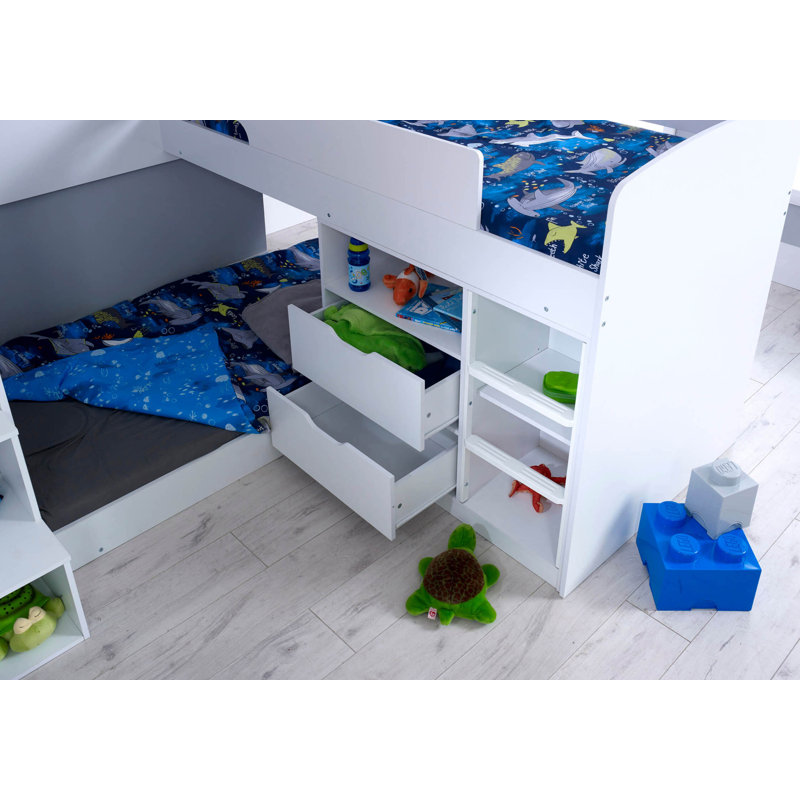 Field Single (3') Bunk Bed with Storage Included