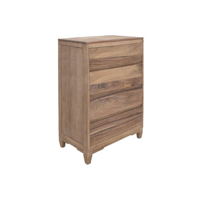 Kamaury Solid Wood 36.25'' W 4 - Drawer Dresser