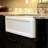 Whitehaus Collection 30” Single Bowl Fireclay Kitchen Sink: Reversible Concave & Fluted Front Apron-9354220