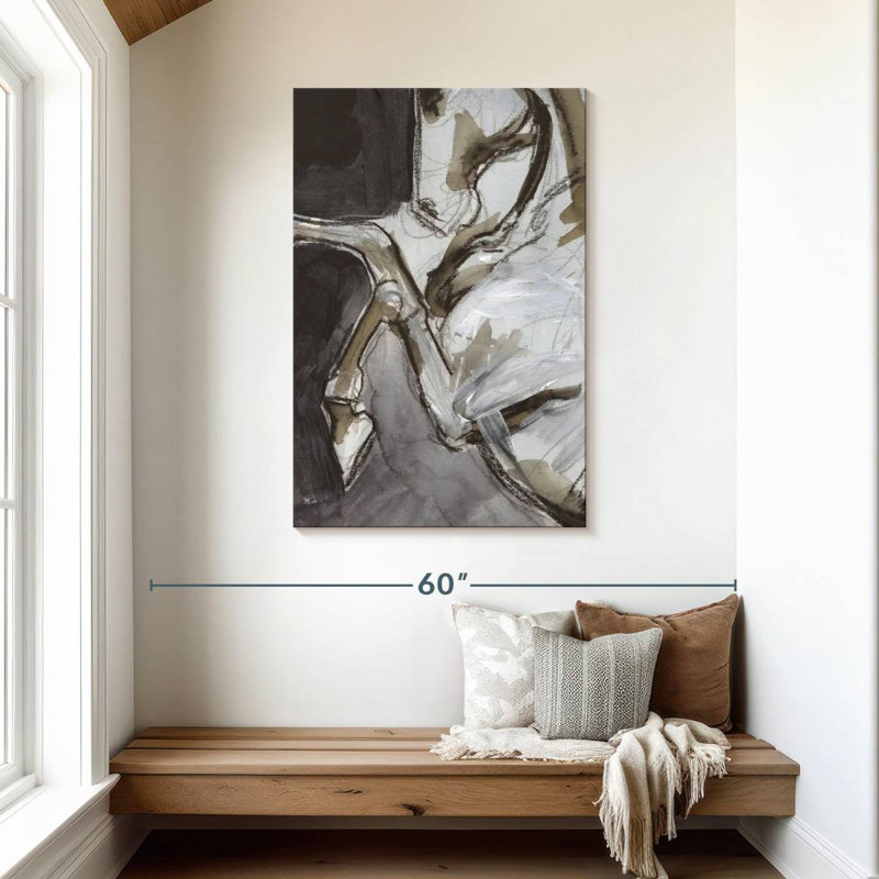 Brampt Horse Abstraction IV, 45" H x 30" W