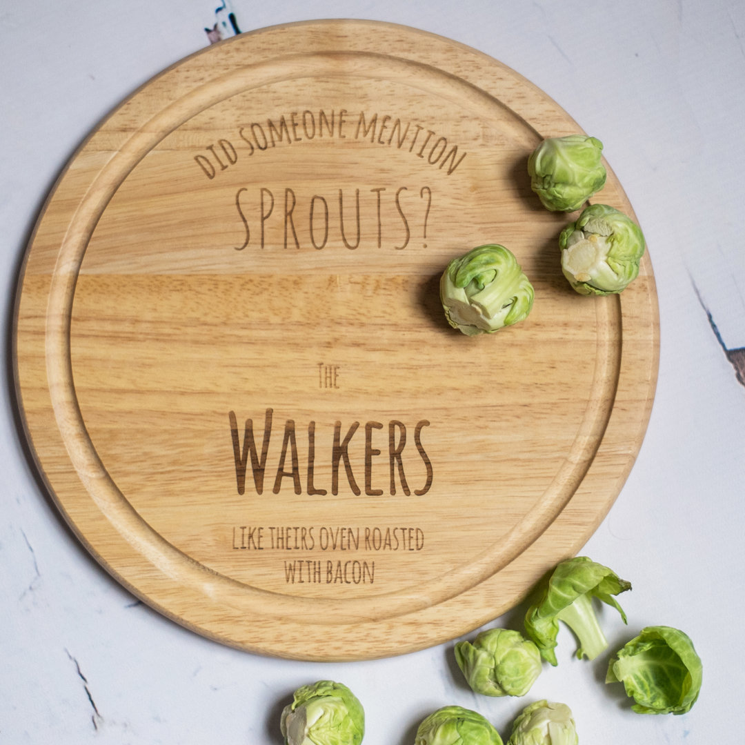 East Urban Home Jon-Luke Wood Platter