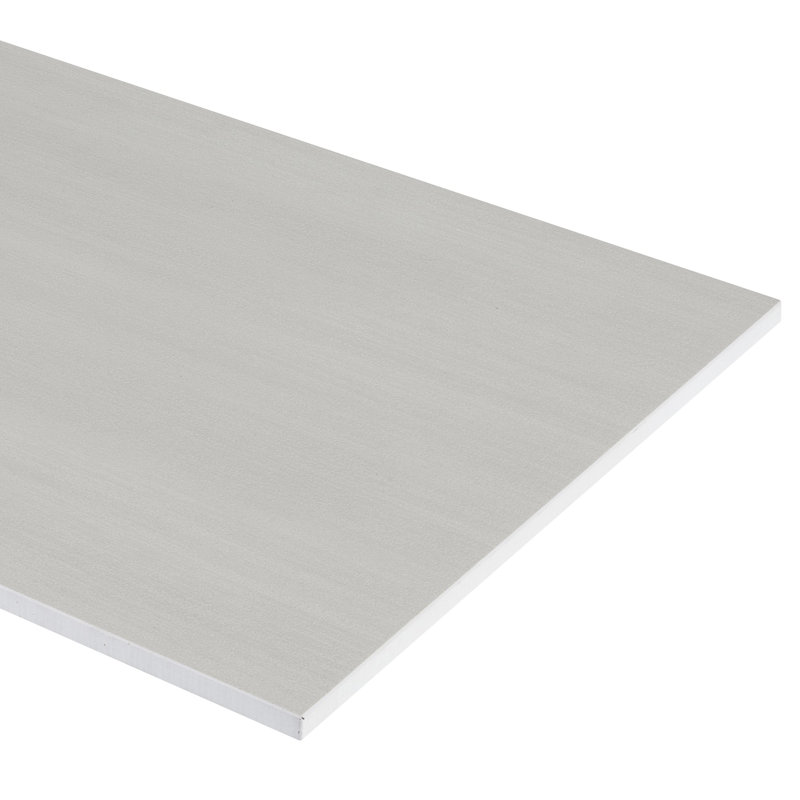 Refinery Semi-Polished 6'' W x 24'' L Porcelain Singular Tile, Pewter