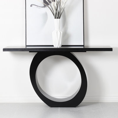 Simple modern console table