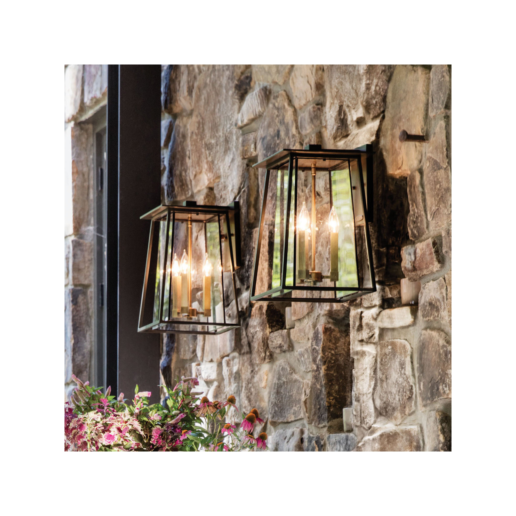 3 Light Bell Outdoor Wall Light, Buckeye Bronze