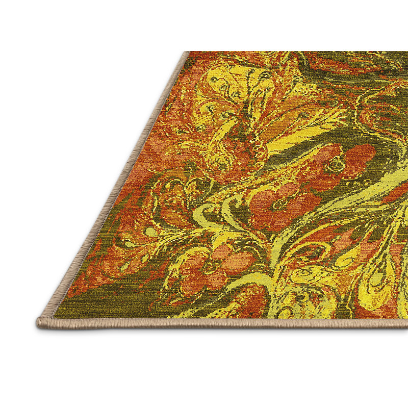 Mannus Performance Abstract Indoor Rug, Rectangle 2' x 3'