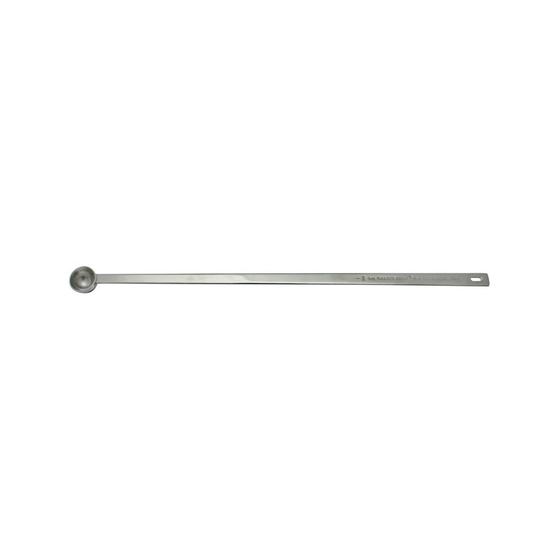 Cuillère à mesurer en acier inoxydable thunder group inc., H 0,5 po x l 0,63 po x P 15,25 po