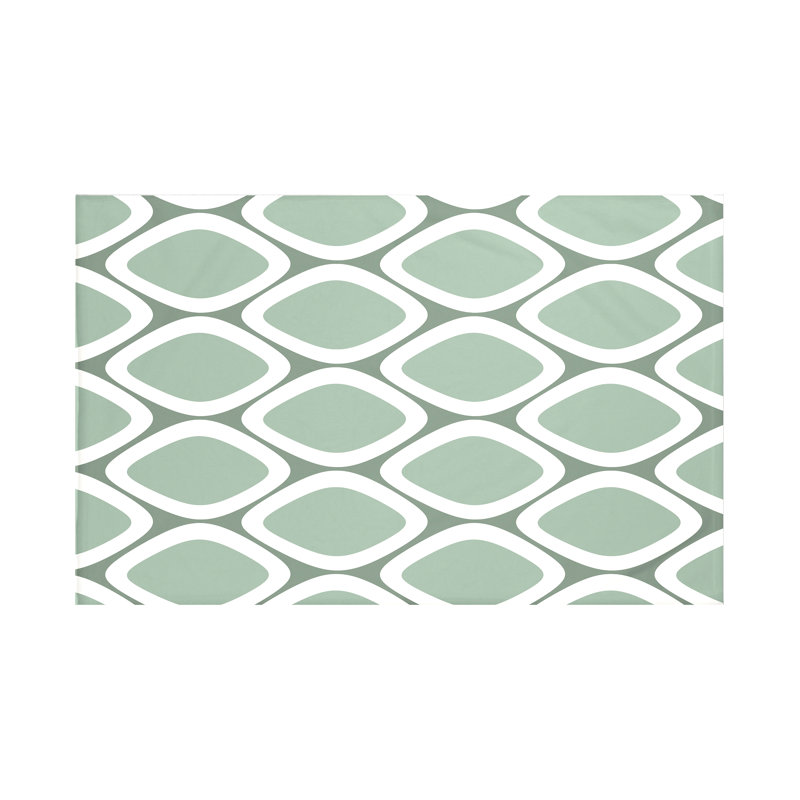 Pebbles Throw Blanket, Wintergreen (Green), 60" L x 50" W