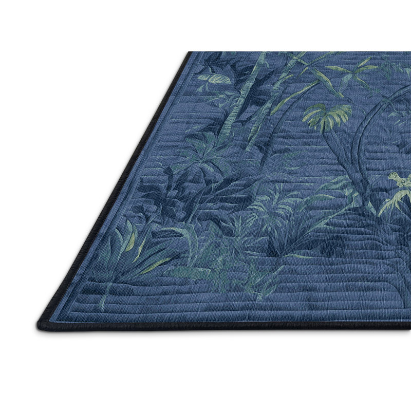 Tapis gris lavable à la machine