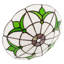 6 H x 31 W x 31 D 6 cm H Bowl Glass Pendant Shade ( Screw On )-1919372681