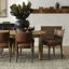 Bella Leather Upholstered Dining Chair-778893082