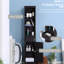 Armoire de salle de bain - 3 tablettes et tiroir brun