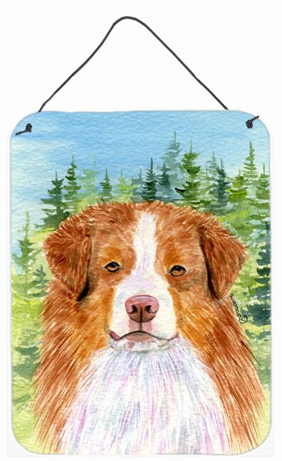 Caroline's Treasures Australian Shepherd Painting Print Plaque | Wayfair