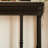 Black Solid Wood Rectangular Console Table-1087095763