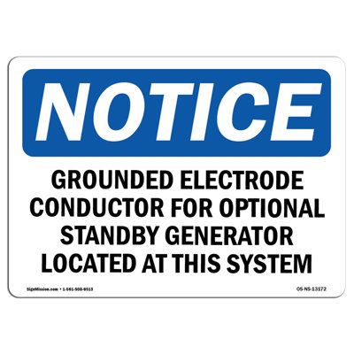 Notice Grounded Electrode