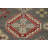 Geometric Gray Kazak Vegetable Dye Area Rug