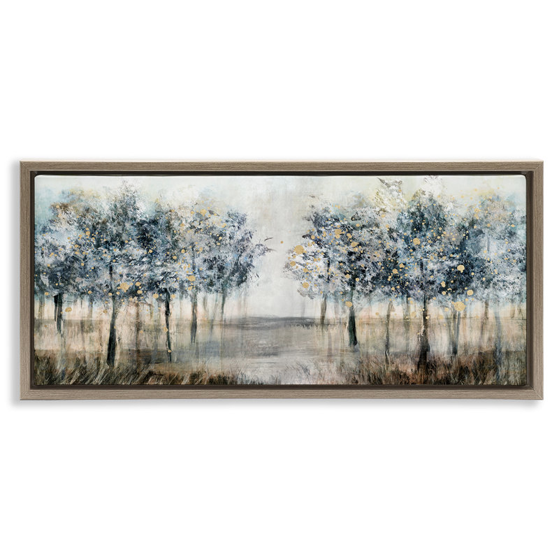 Arbre moderne, Cadre flottant orme Montalcino, H 14 po x l 31 po
