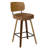 26" Swivel Upholstered Counter Height Bar Stool-830138022-823337385
