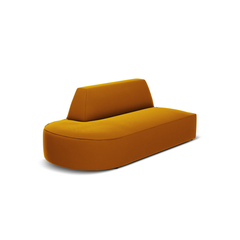 Francisca 2 Seater Sofa, Yellow