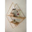 Elmas Diamond Metal Bracket Shelf