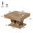31.5" Square Rustic Coffee Table-1332531302