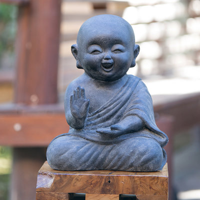 Statue de Shaolin méditant