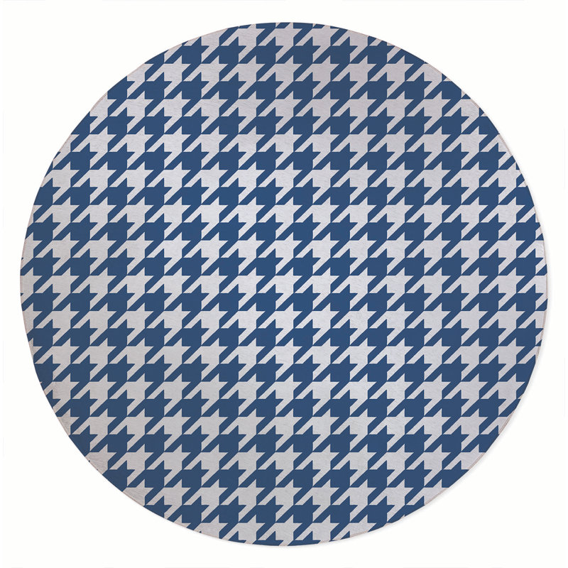 Tapis d'extérieur Envoyer dans les chiens, Rond 5 pi