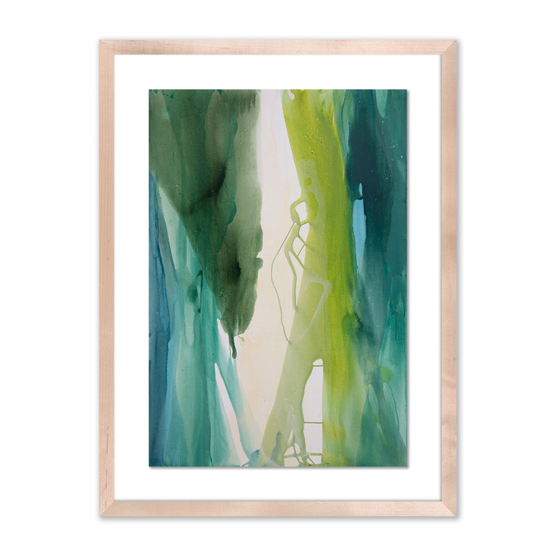 Ocean Water III Print by Kim Whiteside, Natural, 24" H x 18" W x 1.5" D