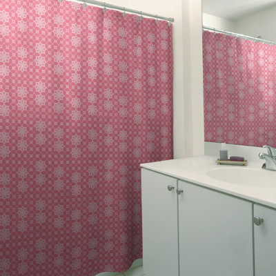 Rideau de douche simple en treillis Classic