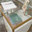 Bureau en L, finition blanche