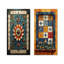 Ensemble de 2 pièces de carreaux orange de style balkanien I - Boho Tiles-1127033517-1127033513