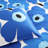 Marimekko Unikko Blue Cotton Duvet Cover Set