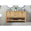Ensemble de meuble-lavabo double 60 po Narron-73360080