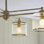 Anesty 4 - Light Shaded Chandelier