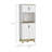 Weidar 1-Drawer Microwave Pantry Cabinet