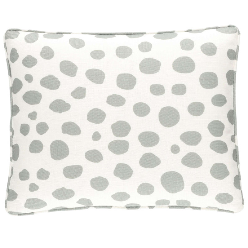 Housse de coussin décoratif intérieur / extérieur Spot On Cobalt, gris