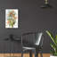 Art mural en verre acrylique épique «Botanical Flame Lilies» par Kathleen Parr, 16 po x 24 po-117481737