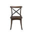 Chaise d'appoint en bois (ensemble de 2)