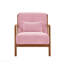 Fauteuil d'appoint en velours côtelé Corduroy