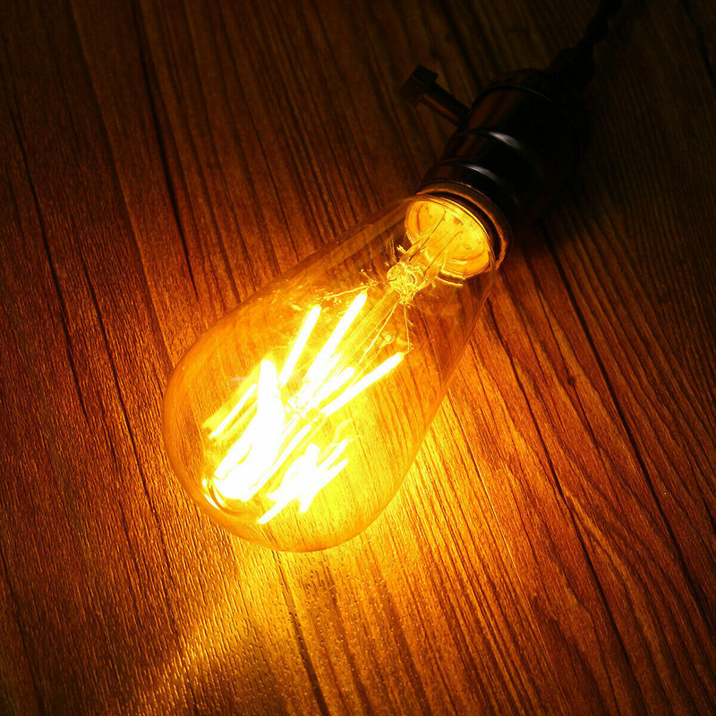 Bardem Dimmable LED Light Bulb Amber, 8W