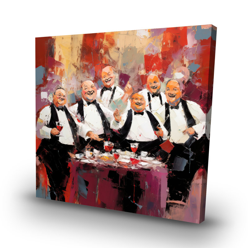 Good friends - 32"x32" art on canvas