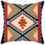 Housse de coussin en velours abstrait