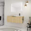 Ensemble de meuble-lavabo de salle de bain moderne 48 pouces pour grands espaces-47110456