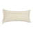 Embroidered Cotton Lumbar Pillow with Fringe-1572262937