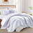 Embossed Microfiber Quilt Coverlet Set-124685108-124685118