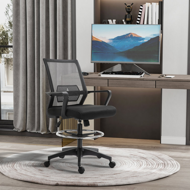 Chaise de dessinateur en filet Lynnann