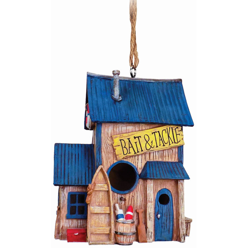 Cabane à oiseaux 9,3 po x 8 po x 5 po Teresita