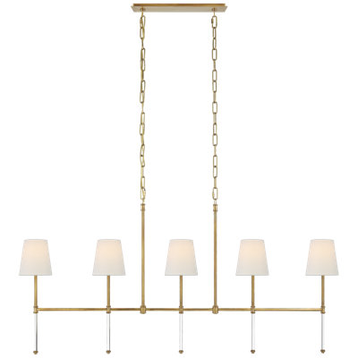 Suzanne Kasler Camille Medium Linear Chandelier