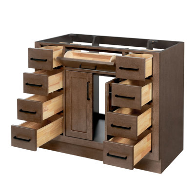42" Single Bathroom Vanity Base only