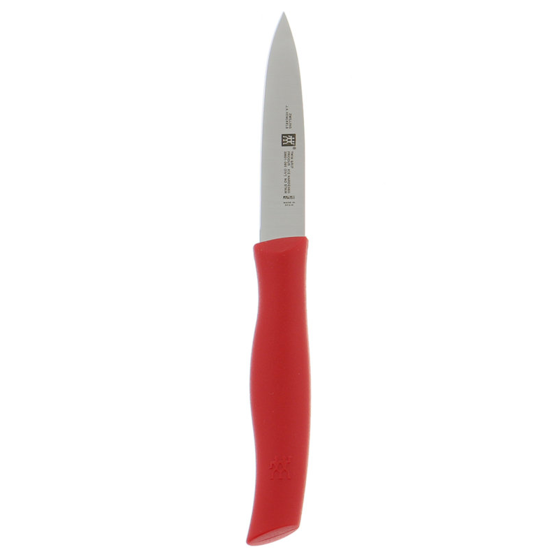 Zwilling Twin Grip 3.54-inch Paring Knife, Red